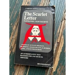 The Scarlet Letter Nathaniel Hawthorne Norton Critical Edition 2nd Ed A3154